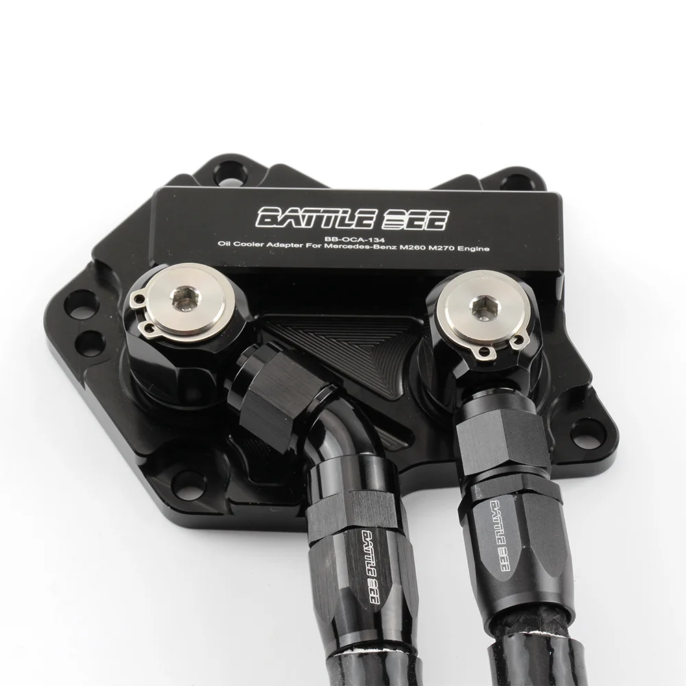 مجموعة تعديل سائل تبريد محرك السيارة متوافقة مع مجموعات تبريد الزيت M260 وM270.
