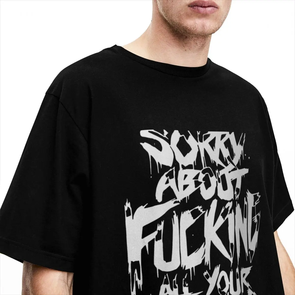 RONNIE RADKE T Shirt Men band Funny Cotton T-Shirts Summer O Neck Fashion Tees Cheap Oversized Clothes