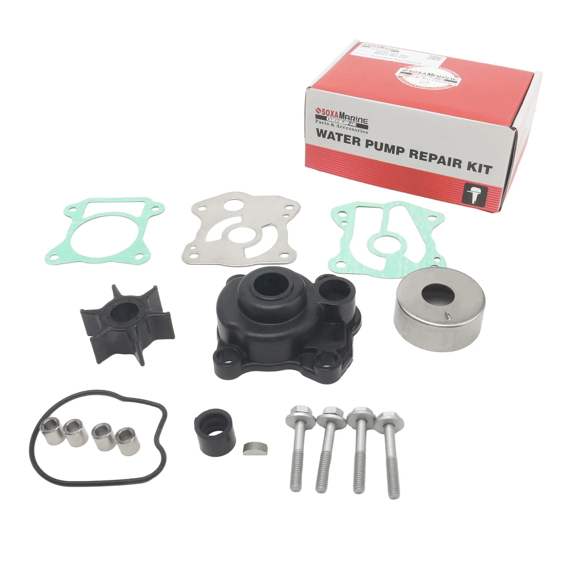 06193-ZV7-020 Water Pump Impeller Service Kit Fits for Honda 4-Str BF25 BF30 Outboard Engine Replacement Parts 06193-ZV7-010