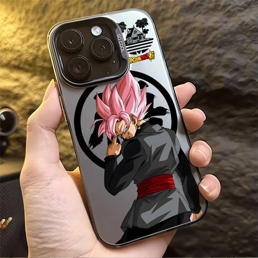Dragon Ball Black Goku Son Gokus Soft Cover Case for iPhone 11 12 13 Pro Max 17 Air 16e 14 15 16 Plus view 5