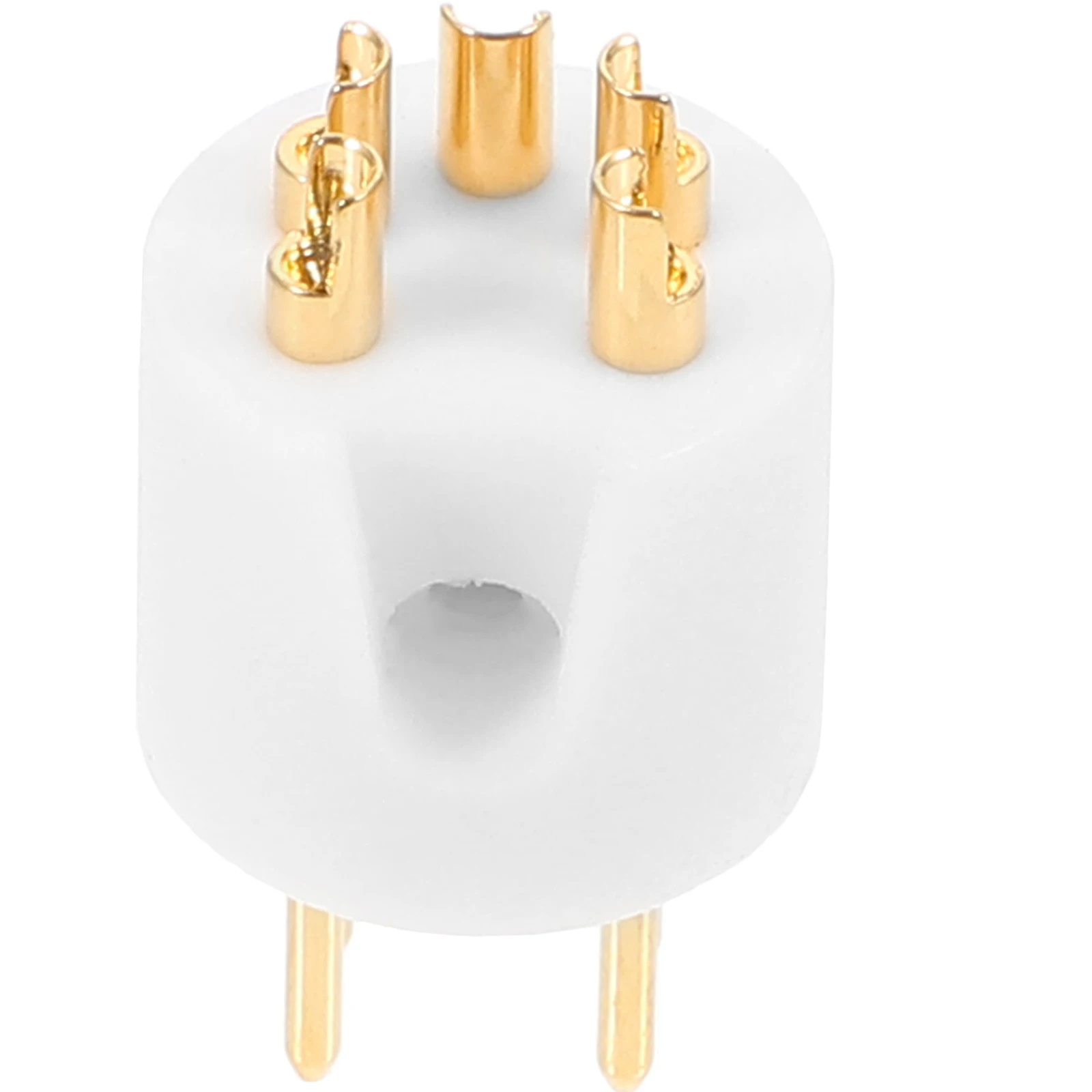 

Tonearm Head Connection Record Player Needles Turntable Connector for Vinyl Records Phonograph Brass 24k Gold Plated