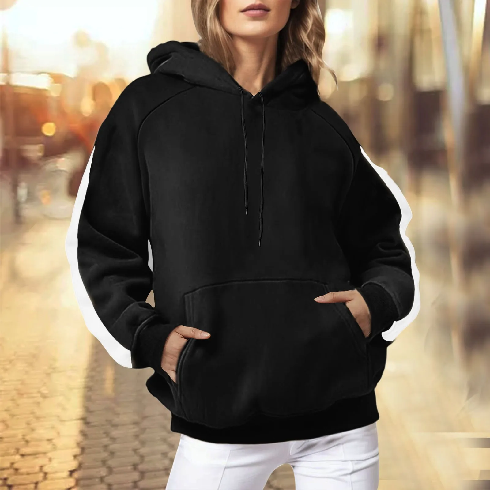 

Zipper Hoodie for Women Women's Oversized Hoodie Hoodie Sweatshirt Casual Long Sleeve Pullover Womens Zip up Hoodie Lightweight