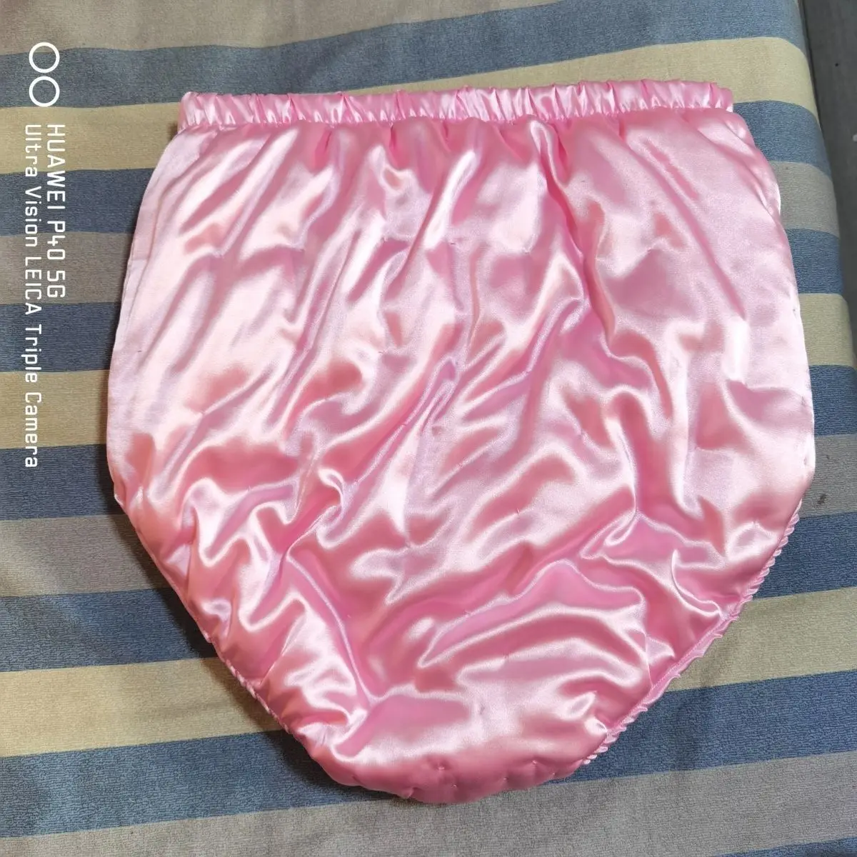 Autumn Winter Glossy Cotton Ice Silk Satin Lingerie Panties Plus Size Underwear Sexy Briefs