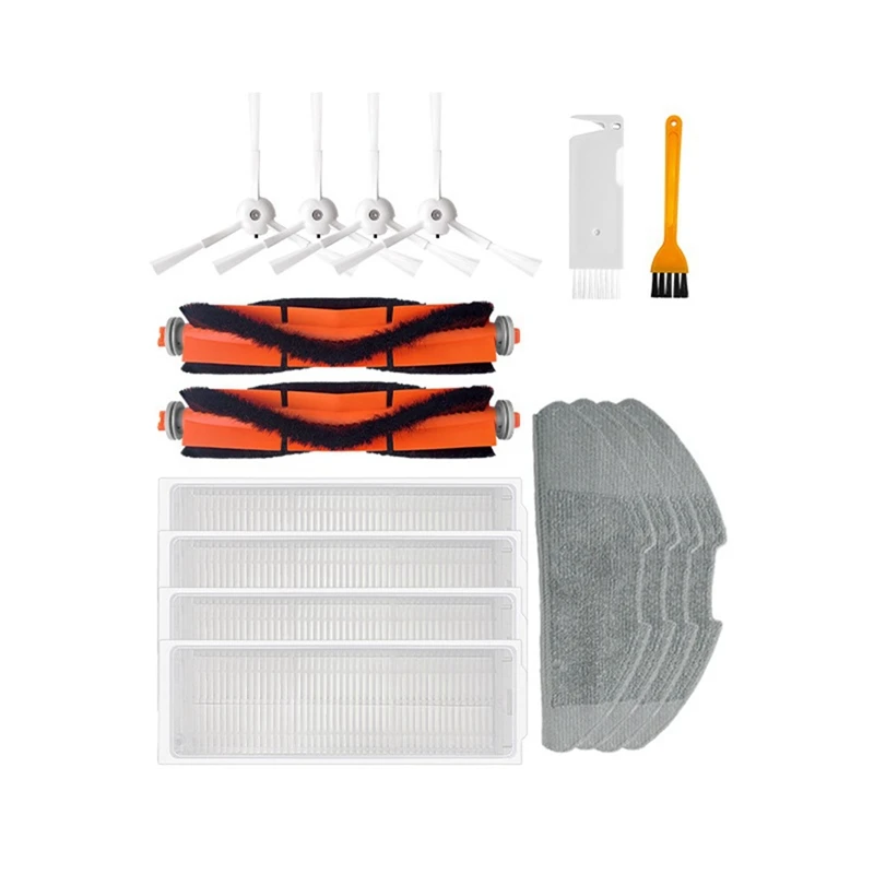 

Vacuum Cleaner Replacement Filter Mop Brush Kit For Xiaomi Mi Robot Vacuum Mop 2 Lite / Mop 2 Pro / MJSTL / MJST1S