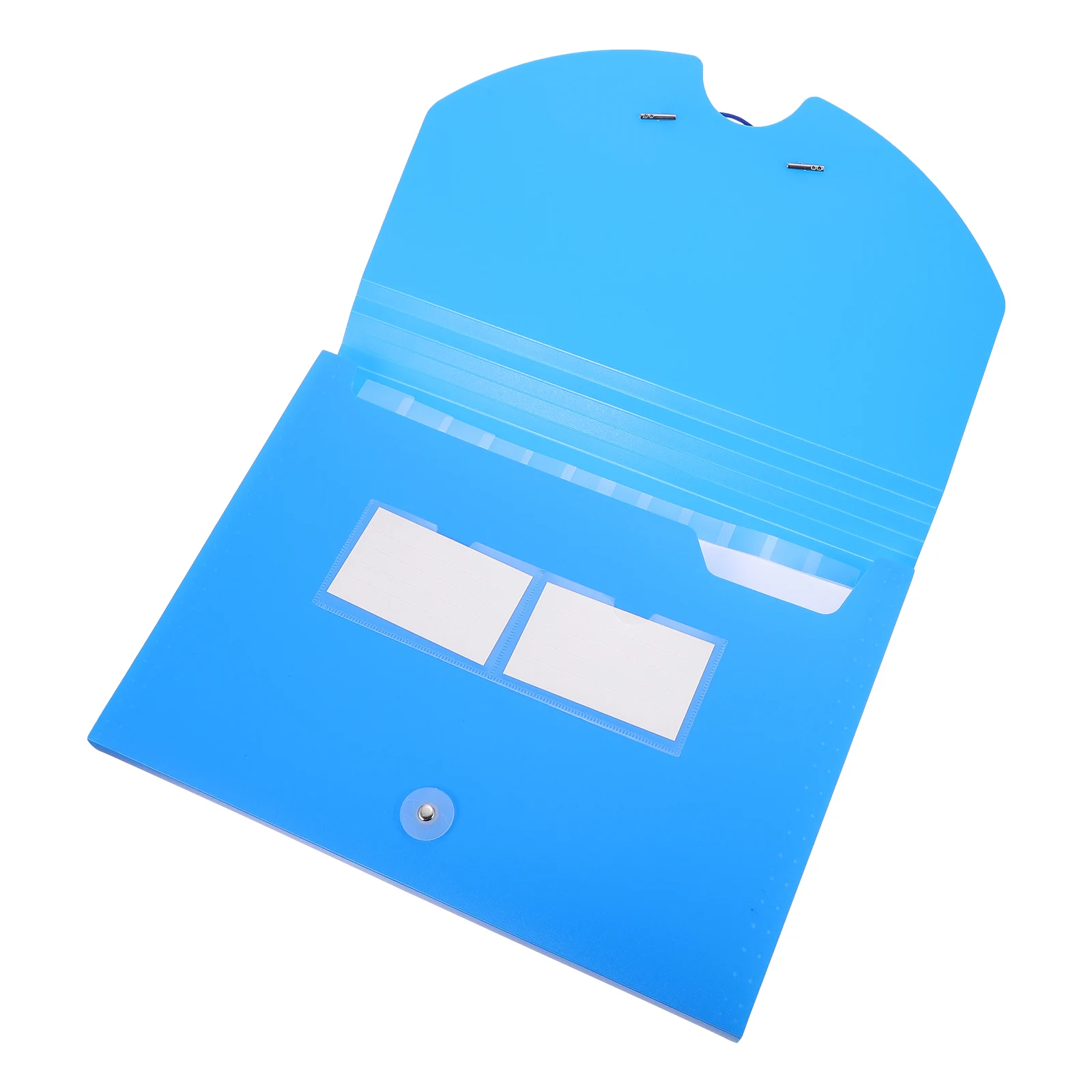 Plastic A4 File Folder Office Paper Holder Storage Organizer PP Magazine Folder Lightweight Portable Document Organizer