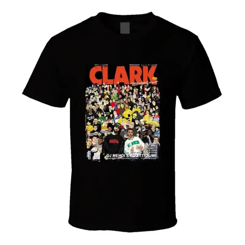 Clark Magazine Dj Mehdi And Kourtrajme Music Fan T Shirt
