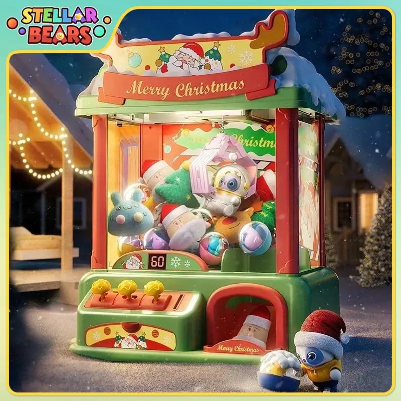 

Christmas Doll Claw Machine Toy Children's Arcade Crane Machine Kids Interactive Game Catch Plush Dolls Stuffed Toys Xmas Gifts