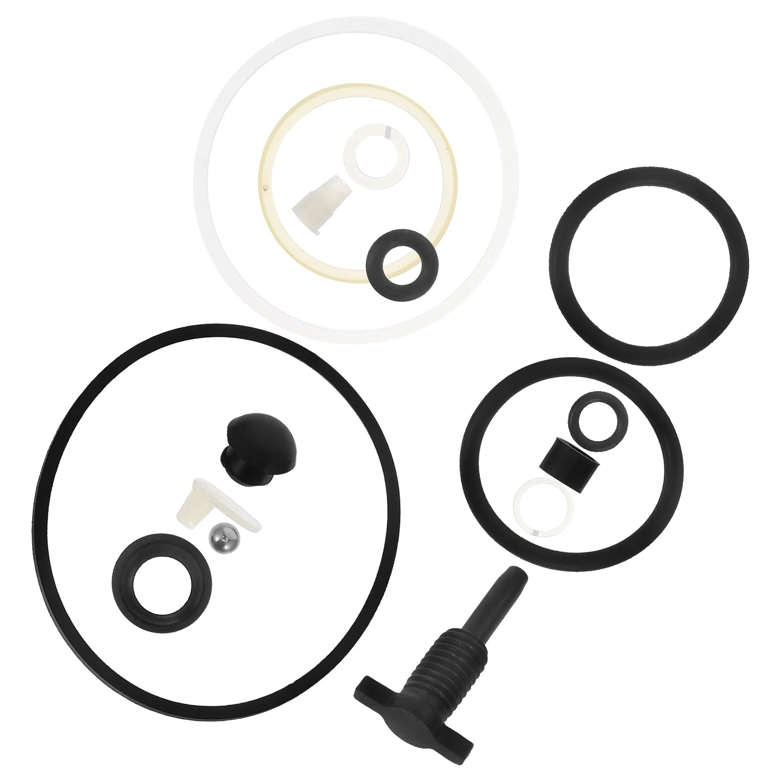 

1 set Kit Durable Stable Replacement Parts Floor Jack Seal Tools Rebuild Jack Repair Tools Oil Return Valve Lever