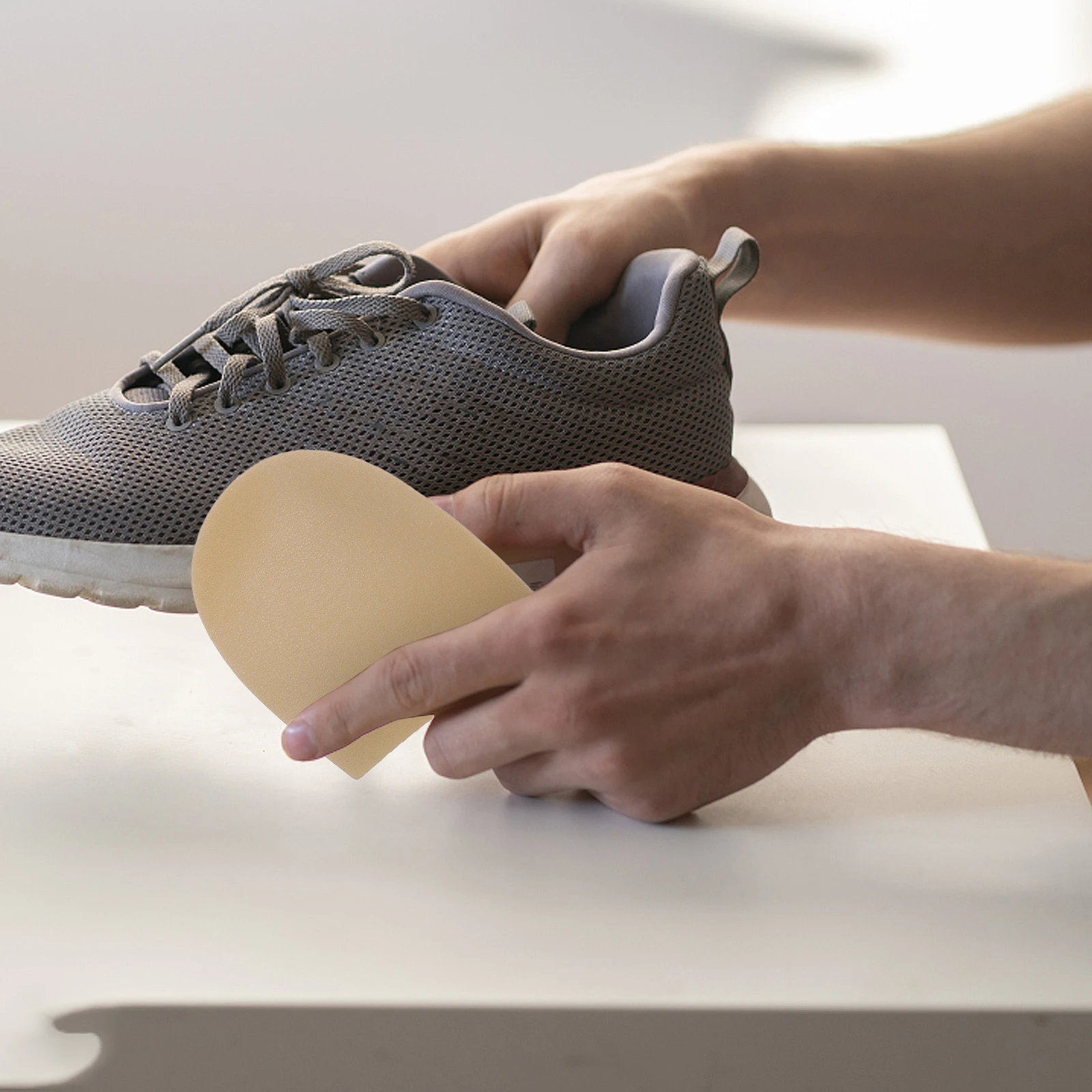 

Leg Corrective Insoles Gel Cushion Orthotic Pads for Men Women O/X Feet Shape Beautify Reusable Sweat Absorbent