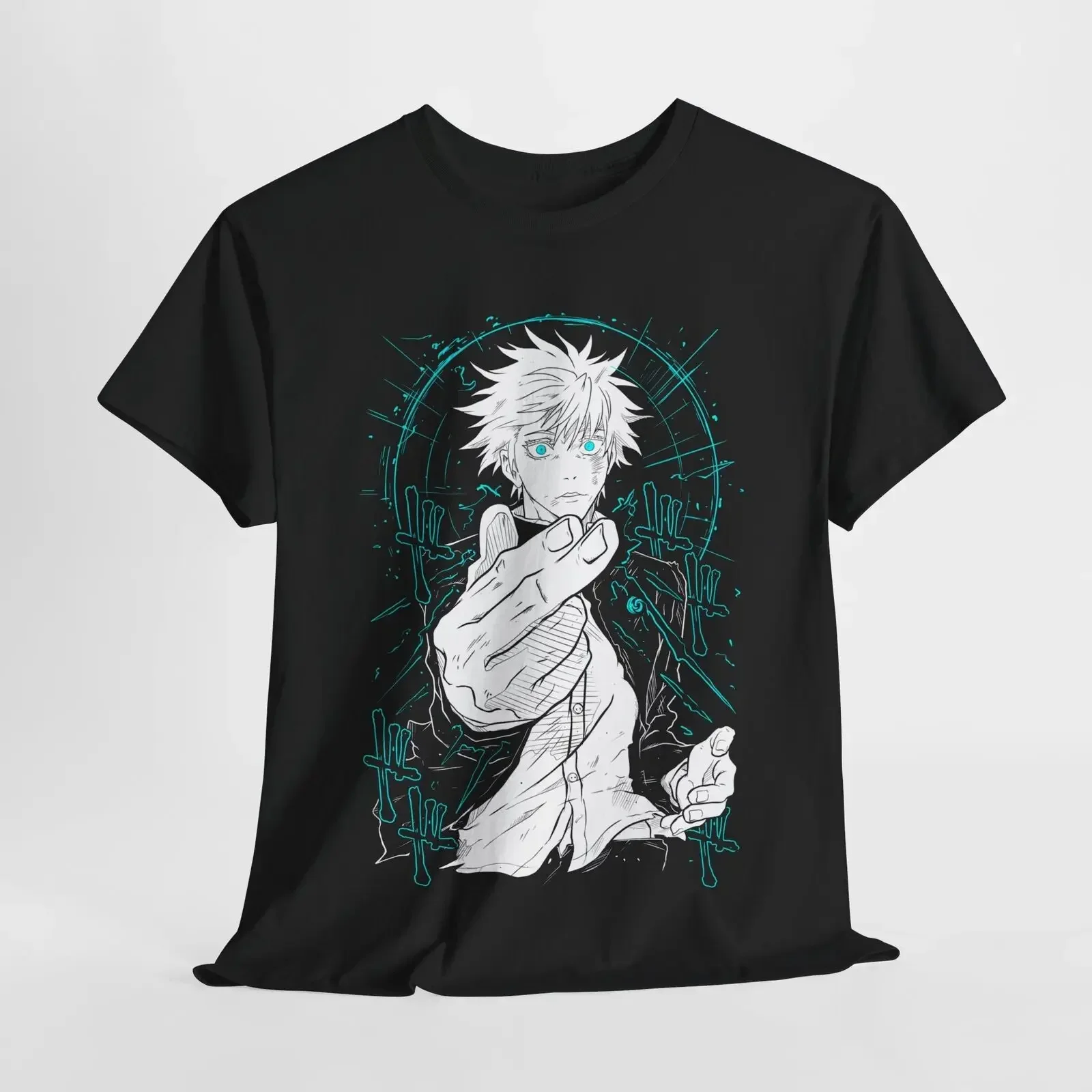 Gojo Satoru Jujutsu Kaisen T-Shirt Sukuna Anime Japanese Tee Shirt Manga JJK