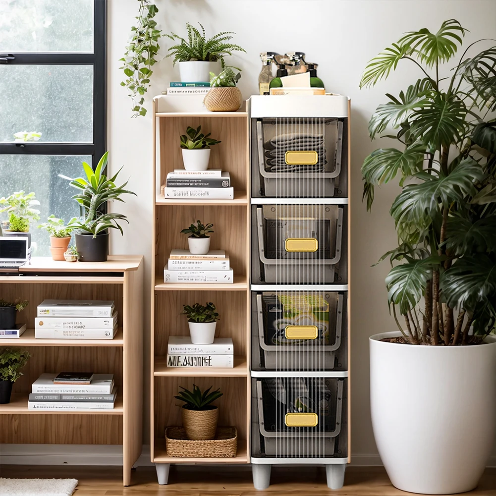 Armoire de rangement de salle de bain étanche à 4/5 niveaux, conception compacte pour les petits espaces, organisation de chambre à coucher et de toilettes