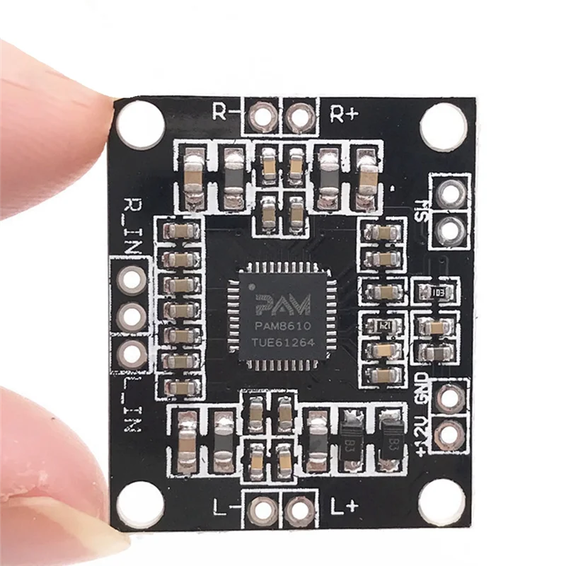 A19E-PAM8610 Digital Audio Amplifier Board 2X15w Voice Sound Amplifier Module Class D Dual Channel
