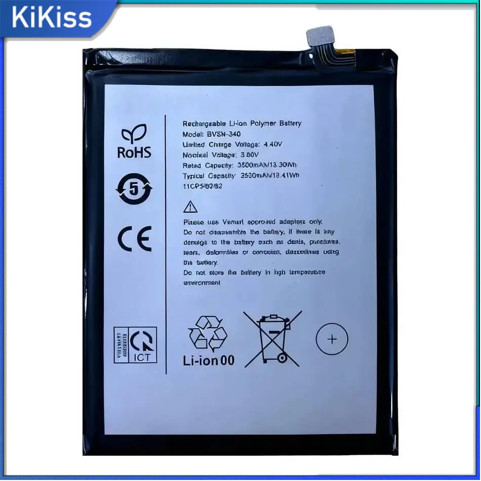 

Fast Charging Mobile Phone Battery For Vsmart Bvsm-340 BVSM340 3500Mah