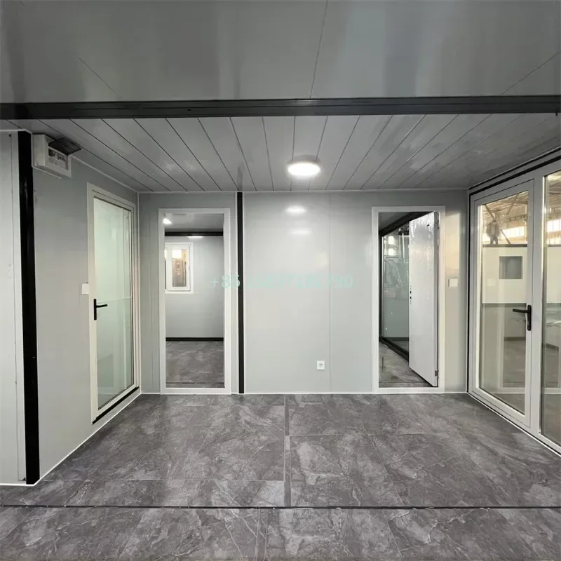 Prefabricated Folding House Expandable Container House Villa Home Container Office Outdoor Warehouse Featuring Sandwich Panel