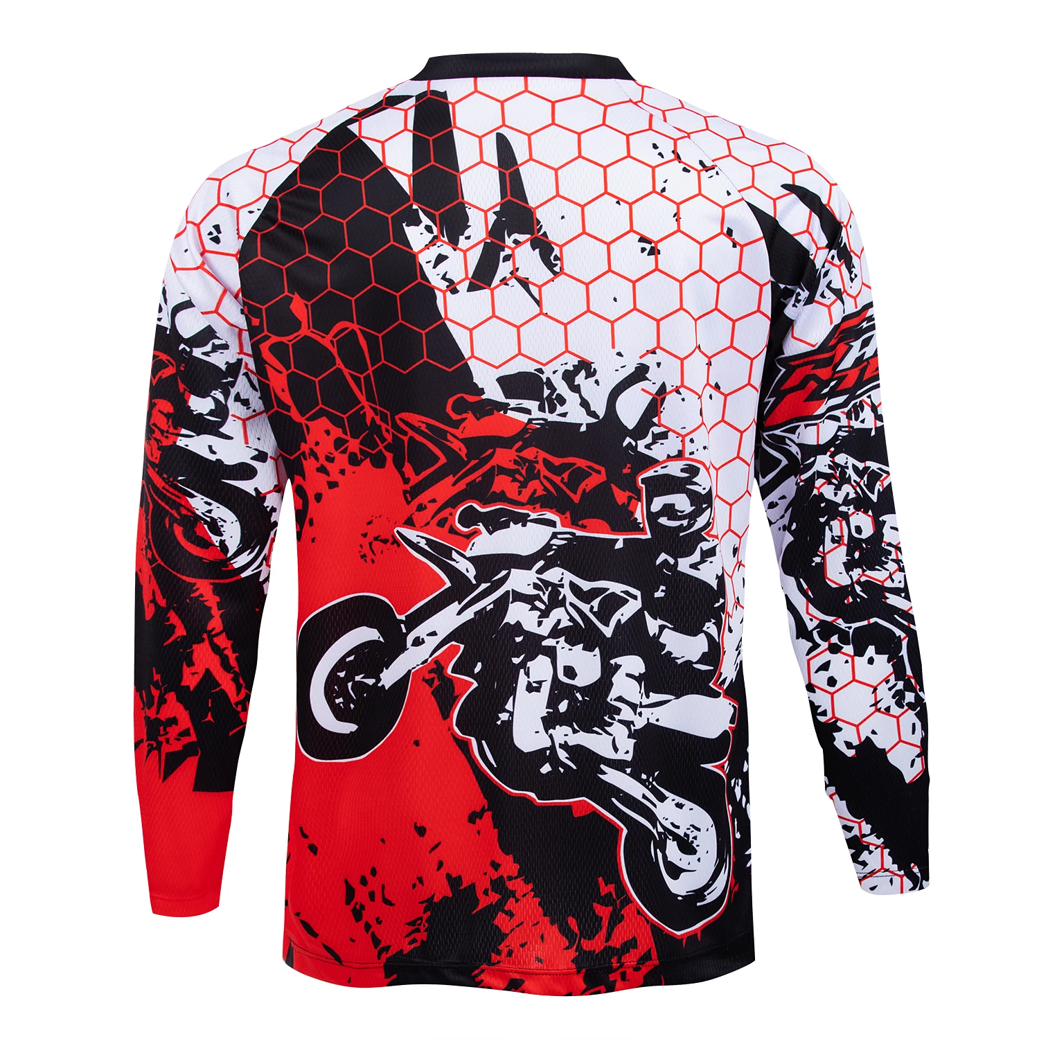 Racing Jersey for Man's Long Sleeve Motocross T-Shirt Sportwear Bike Enduro Motorcycle DH Moto Mountain MTB Downhill BMX