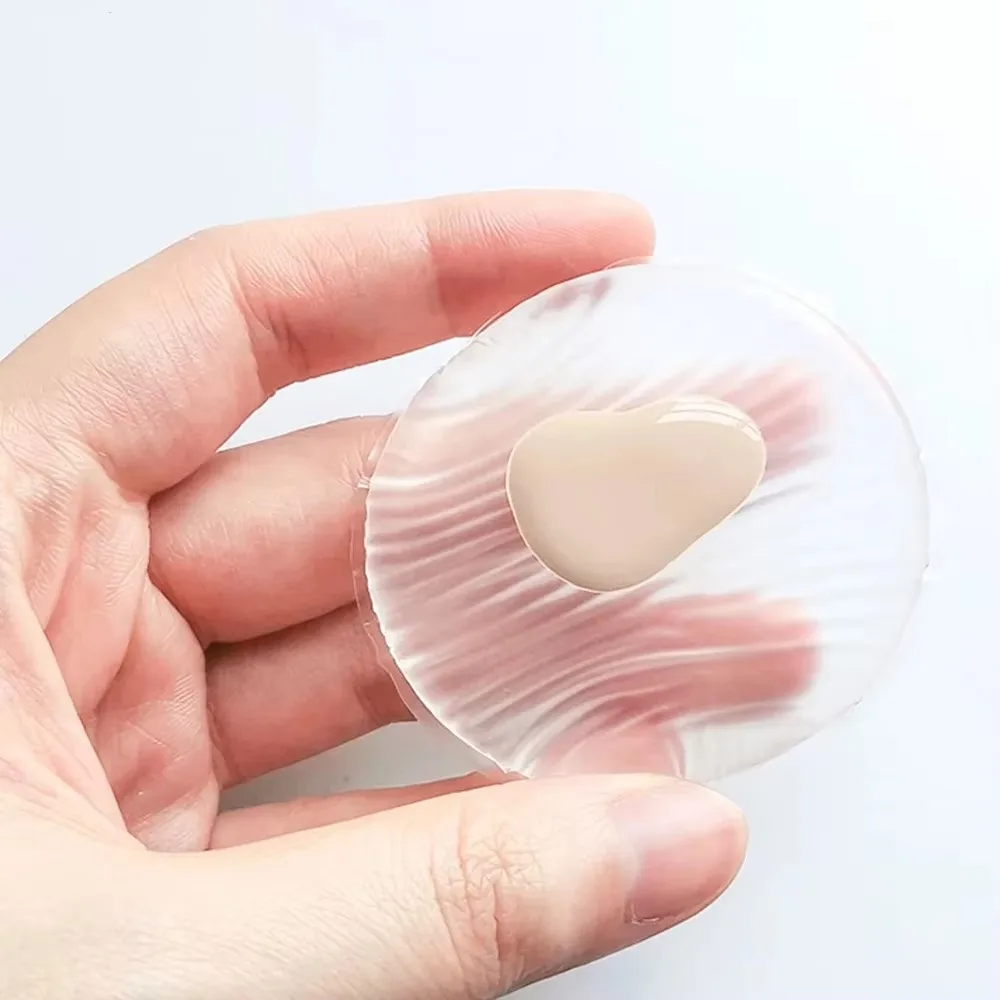 1/3pcs Jelly Soft Silicone Gel Powder Puff Sponge for Cosmetic Face Foundation BB Cream No Powder Eating Powder Makeup Tool