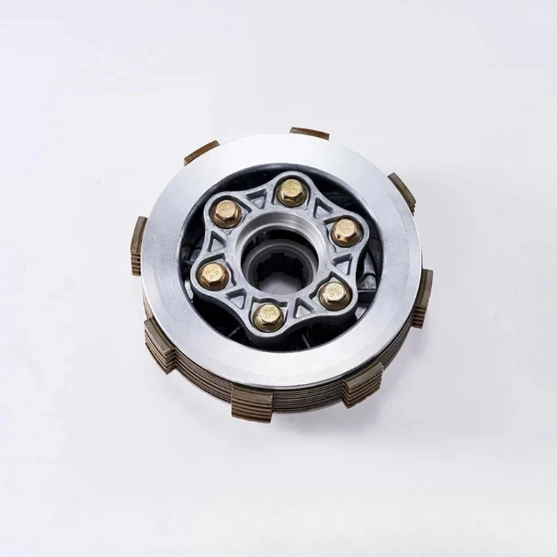 FOR CG 250 200 CG150 CG175 CG200 CG250 ATV BuggyMotorcycle 6 Column Enhanced Clutch 6pcs Friction Disc Center Outer Clutch Assy