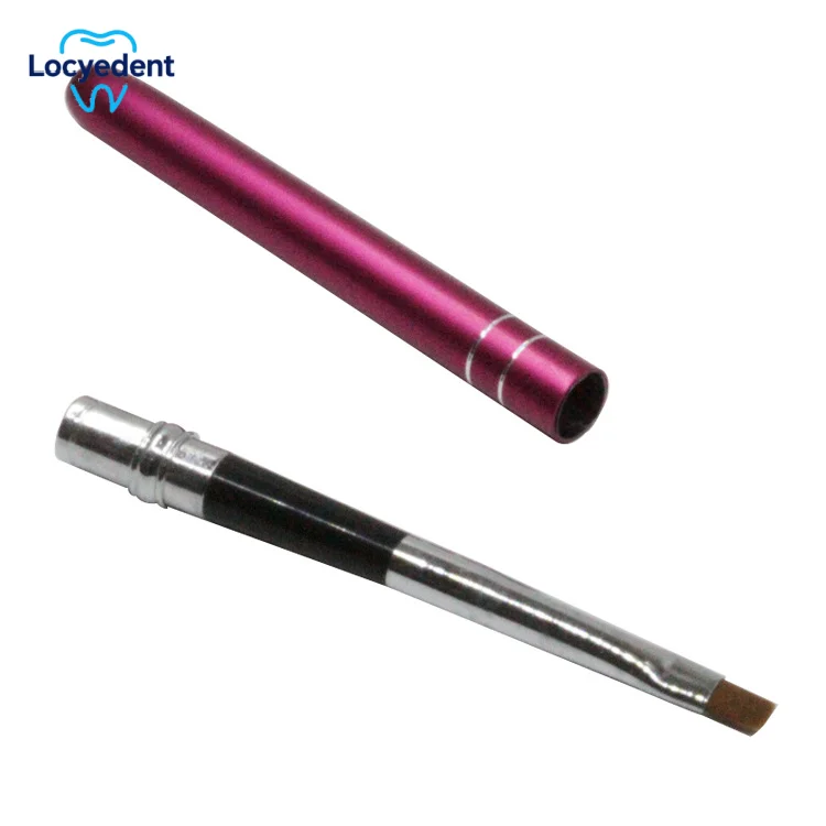 5 Pcs Dental Resin Brush Pens Shaping Silicone Adhesive Composite Porcelain Teeth Dentist Tools Dentistry Lab Tool