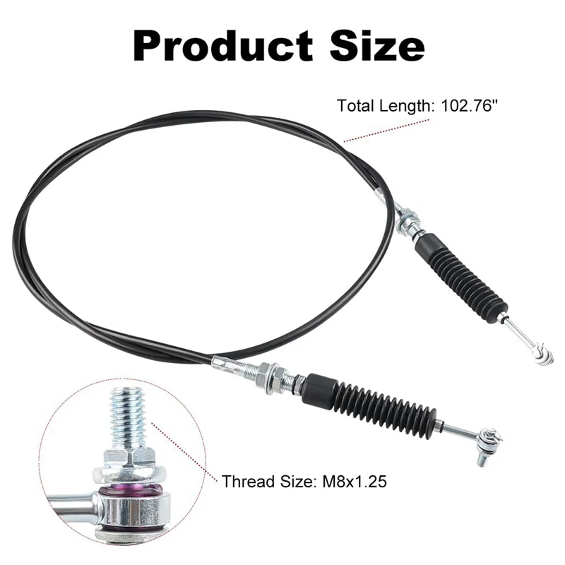 

Dependable-1Pcs Gear Shift Cable For Polaris Ranger XP 1000 EPS 7082285 7082376 7082498