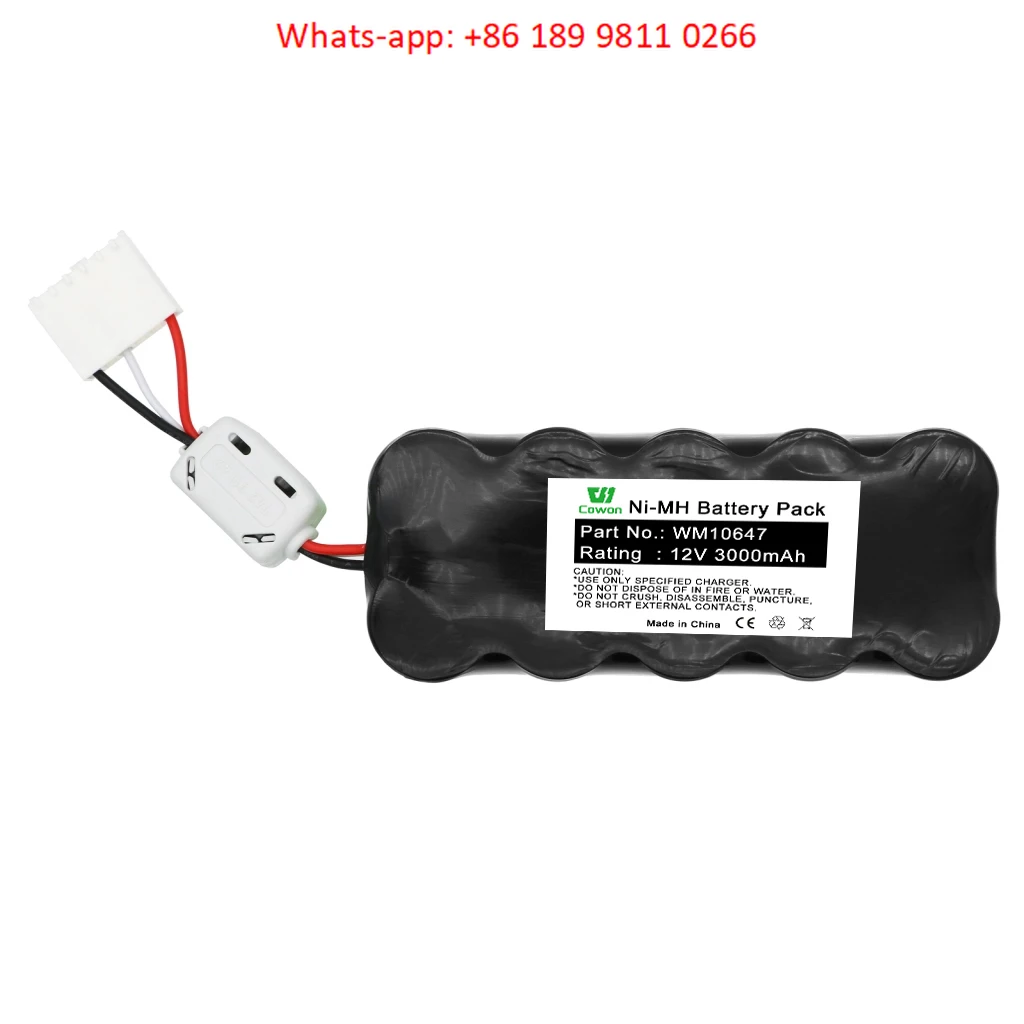for Nick el Metal Hydride 12V 3000mAh Replacement WM1583MD WM10647 Ni-MH Medical Equipment Battery for WM10647