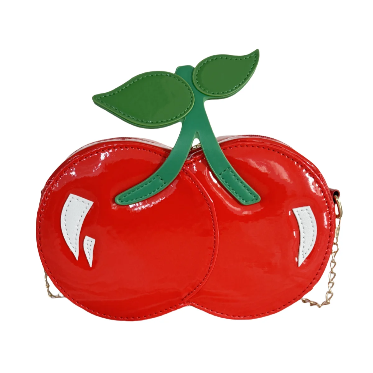 

Women's Cherry Shape Shoulder Crossbody Bag Cute Personalized Chain Handbag