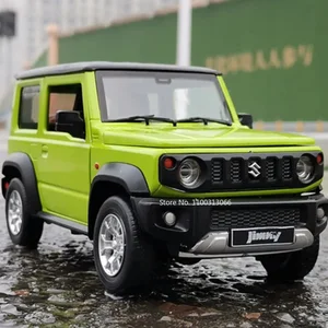 1: 18 SUZUKI Jimny Alloy Diecast Model Mobil Kendaraan Off-road Mainan dengan Koleksi Simulasi Model Mobil Suara dan Cahaya Hadiah Anak-anak 10 mobil model skala penjualan terbaik 1 18 - №