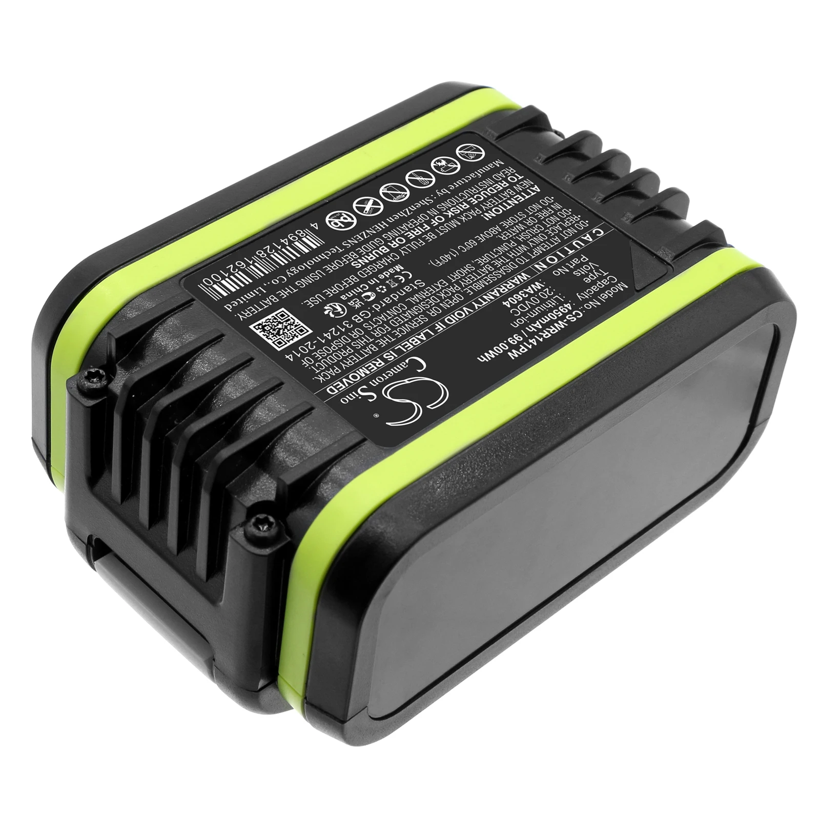 100%NEW 4950mAh Lawn Mowers Battery WA3604 WA3553 for Worx WR141,WR141E,WG790E,WG791E,WR142E,WR143E,WR153E,M800,M1000,M700,L1500