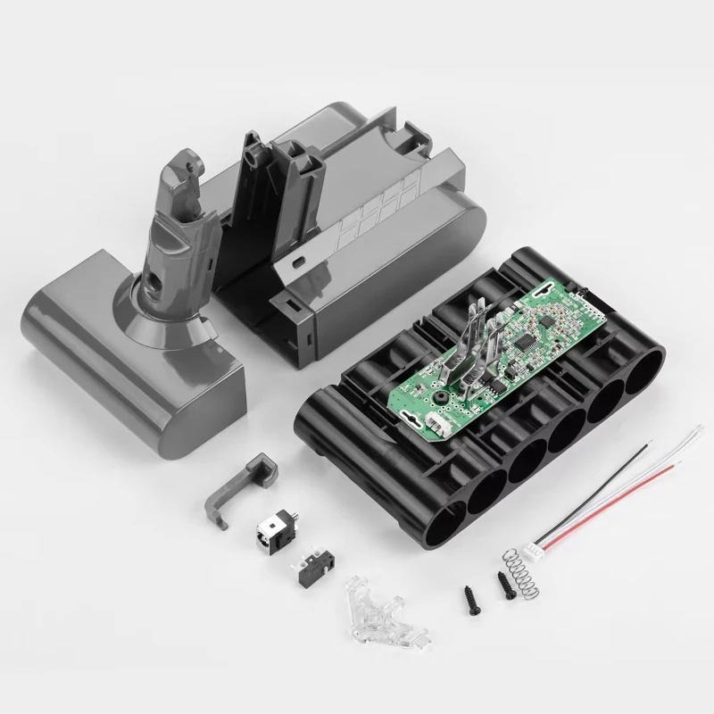Battery Case and Printed Circuit Board for Vacuum Cleaner Ab/Solute SV12 Box