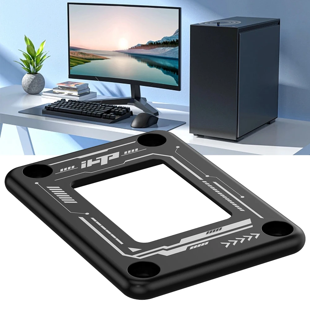 

CPU Bending Correction Frame Bracket Aluminum Alloy Curved Correction Fastener CPU Installation Fixed Bracket for PC Motherboard