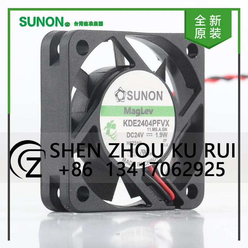 

Новый оригинальный Тайвань Sunon 5 В 12 В 48 В постоянного тока 24 В 1,9 Вт AC EC 4010 40X40X10MM 4 см инвертор Ультра-тихий двухпроводной охлаждающий вентилятор KDE2404PFVX