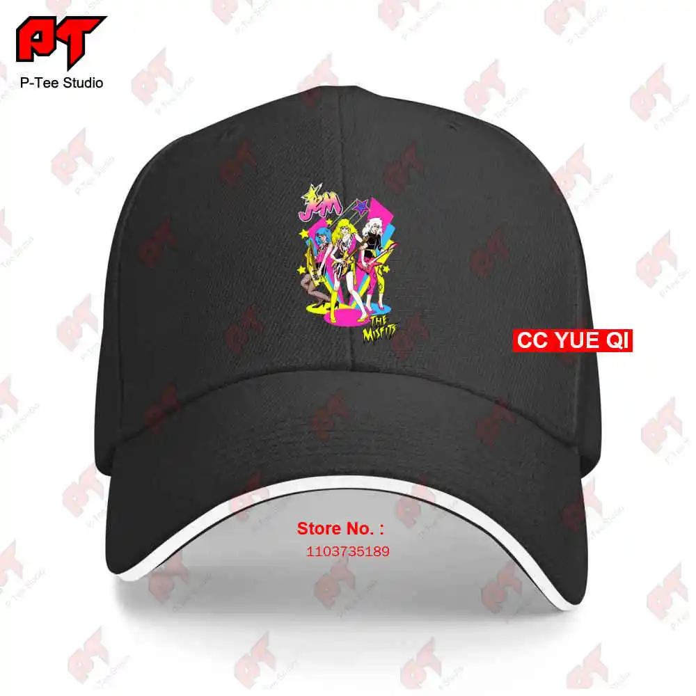 Jem And The Holograms The Misfits Punk Rock Baseball Caps Truck Cap 8E1M