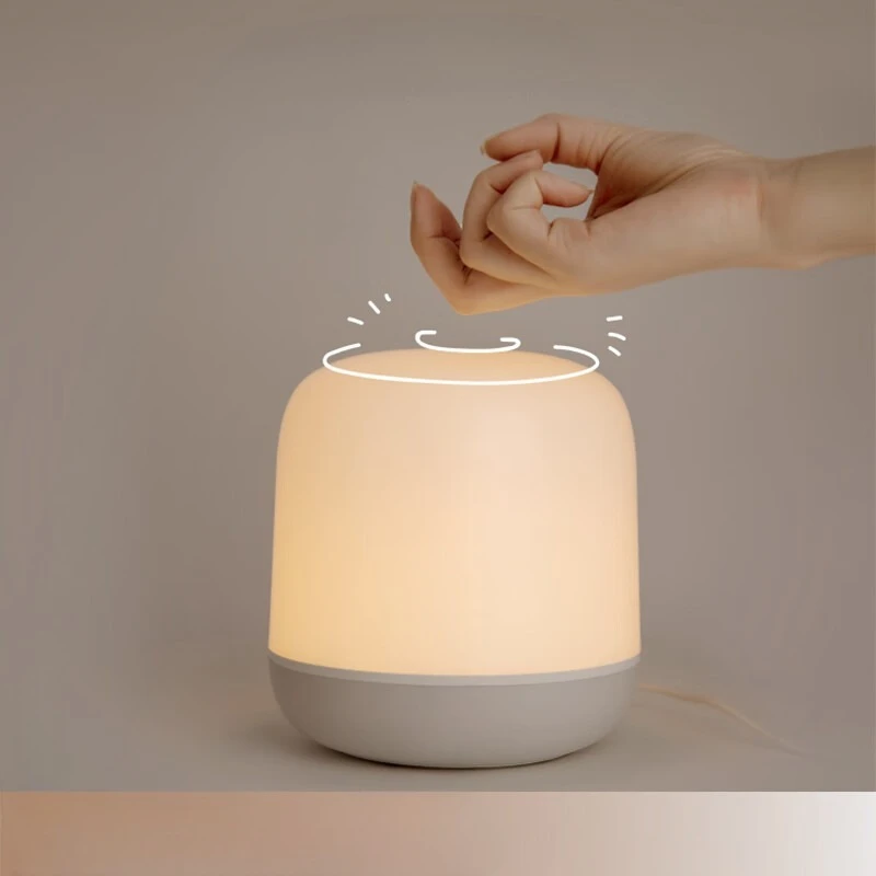 

Smart control desk lamp, bedroom bedside lamp, modern minimalist creative elf, dormitory atmosphere