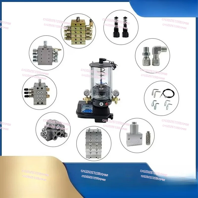 

Central Greasing Lubrication Pump Electric Excavator Dc Auto Grease Lubrication System