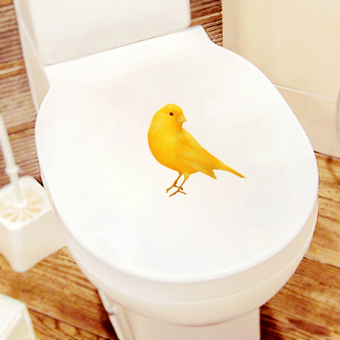 Three Ratels QN11 Cute Colorful Birds Home Decoration Wall Decal Computer Phone Decal Waterproof Car Decal Toilet Decal