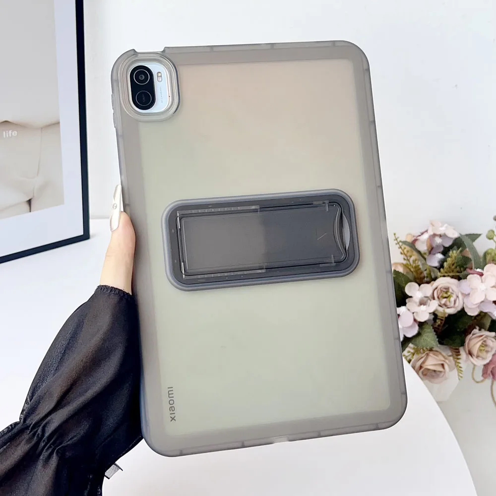 Transparantie Stand Case voor Xiaomi Pad 5 5Pro 11 "TPU Back Cover Schokbestendig Beschermende Shell voor Xiaomi Pad 5 5Pro Tablet Case