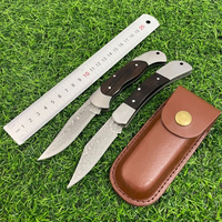 Bk high hardness outdoor portable multifunctional folding knife self-defense knife