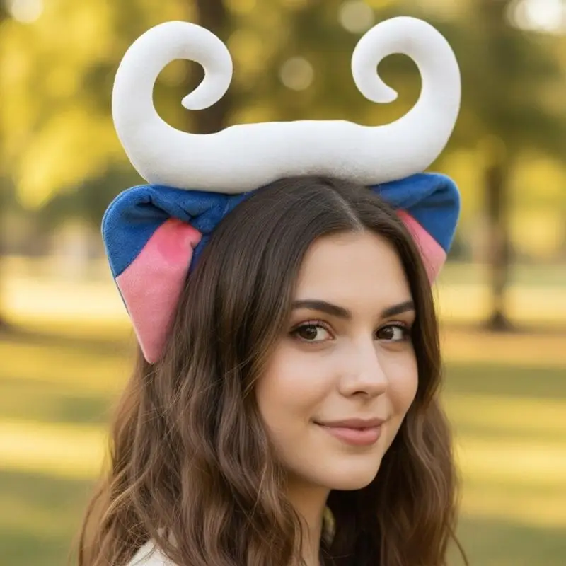 31BF Elastic Animal Hairband Soft Fabric Headwear For Daily Use Parties Event