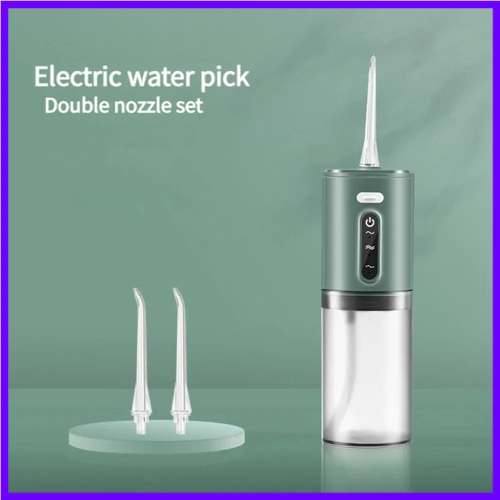 Oral Irrigator USB Electric Water Pick Pulse Dental Water Jet Teeth Cleaner Keep Teeth Health Portable Oral Irrigator