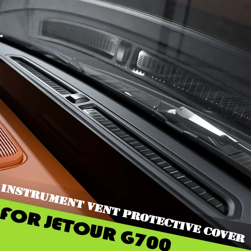 

Car Dashboard Air Conditioning Vent Fit for JETOUR G700 2025 2026 Modified Car Central Control Vent Protective Cover Accessories