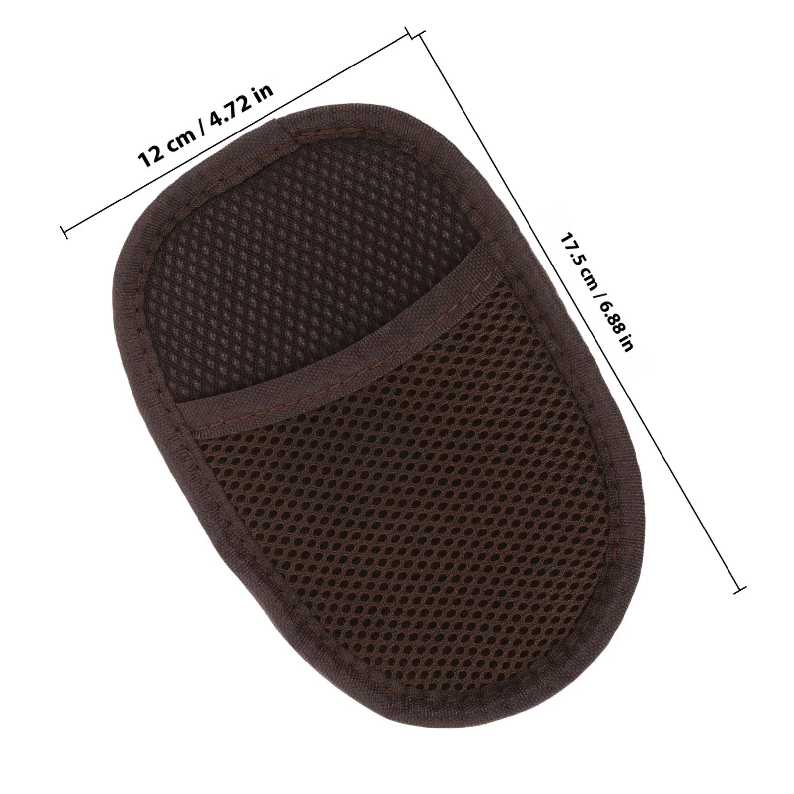 Shoe Shine Cloth Glove Premium Soft Polishing Cloth for Shoes Cars Boots Cleaning Maintenance Travel Compact Design