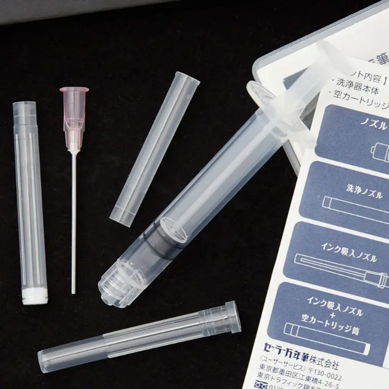 Original SAILOR Fountain Pen Maintenance Kit, Professional Cleaning & Refill Set with Syringe,  Perfect for Sailor Pen Cleaning