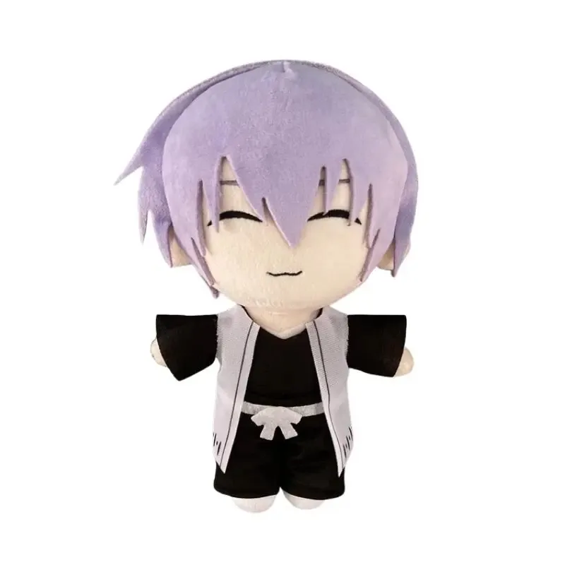 Peluche de 20cm Bleache, bonito muñeco suave Ichimaru Gin, juguete de peluche para niños, Fans, Cosplay, regalos de cumpleaños y vacaciones, decorar de Navidad