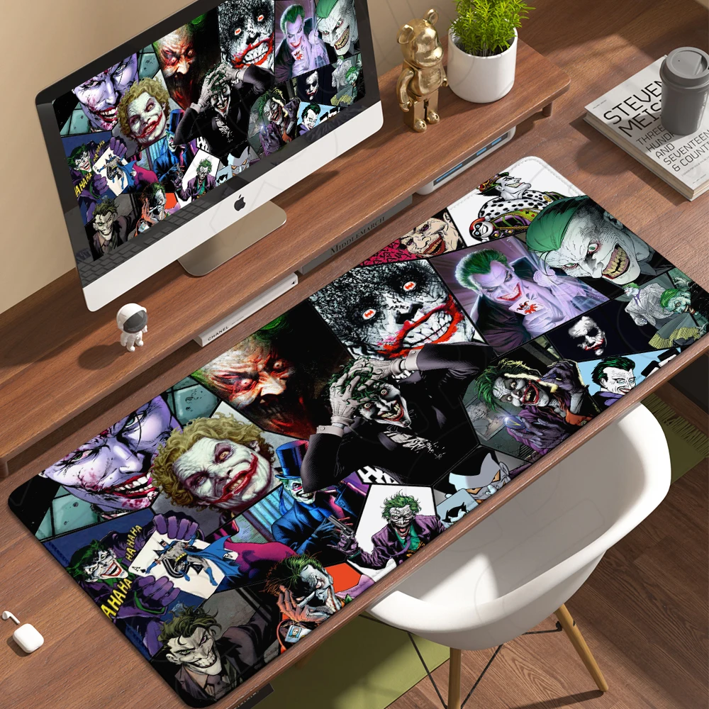 

HD J-joker Mouse pad Desk interior Computer Gamers Locking Edge Non-slip Mouse Pads XXL 40x90cm Keyboard PC accessories Desk mat