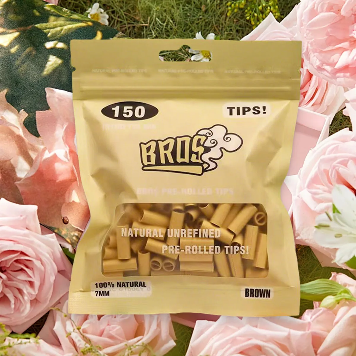 150 Pieces/Pack New Style Cigarette Filters Portable Pre-Rolled Cigarette Filters High-Quality Cigarette Filters Cigarette Paper Filters Smoking Accessories Tobacco Products Great Gift Suitable for Giving to Family and Friends Christmas Halloween Valentine's Day Father's Day Mother's Day Birthday Parties New Year - view 3