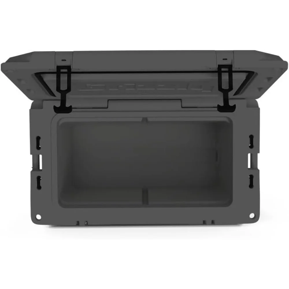 مبرد متين معزول بقدرة 45 لترًا - صنع في الولايات المتحدة الأمريكية مع ضمان مدى الحياة لمغامرات الشاطئ والقوارب والتخييم