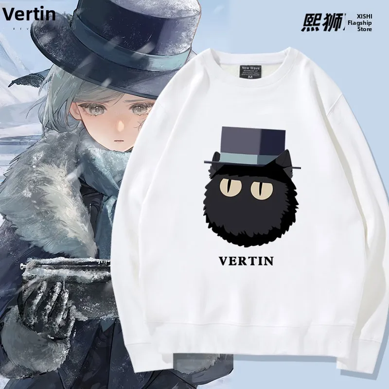 

Weltin round Ne Sweatirt Loose Fit ex Comfortable Cotton Polyester Casual Sle Spring Autumn Cartoon Print Hoodie