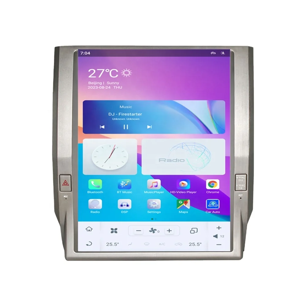 

Tesla Style 11 Car Radio For Toyota Tundra 2012-2020 Car Multimedia Player Wireless Carplay 4G