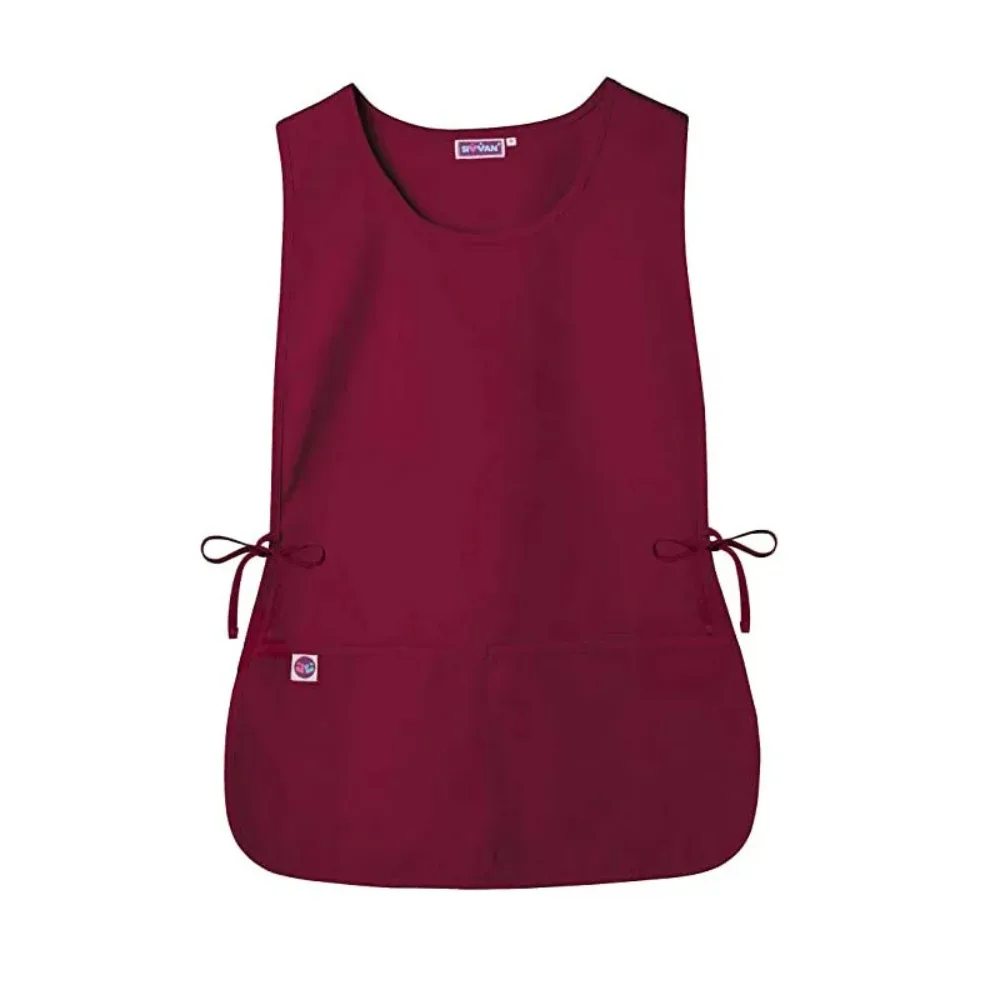 Soft Simple Color and Various Clothes Waistcoat Aprons Breathable Convenient Cleaning Tools Home Kitchen  for Women