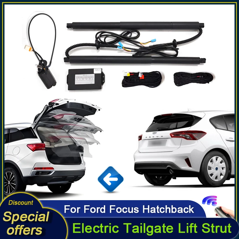 For Ford Focus C519 Hatchback 2018~2024 Car Electric Tailgate Tail Gate Strut Vehicle Power Rear Door Lift System Kit for Trunk