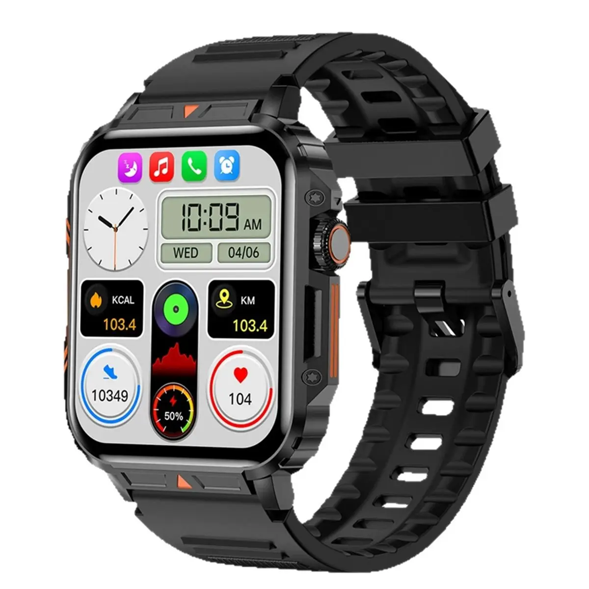 A14G Men Smart Watch Health Monitor Bluetooth Call Smartwatch Fitness IP68 Waterproof Sports Watches for Women